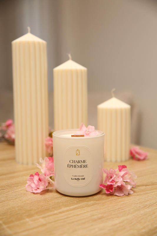 Bougie Parfumée - CHARME ÉPHÈMÈRE